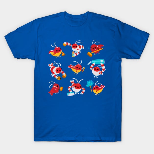 Cleaner shrimp T-Shirt by pikaole